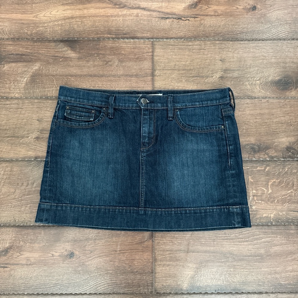 Old Navy Dark Blue Mini Skirt